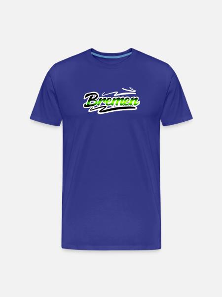 Bremen - Männer Premium Bio T-Shirt - Königsblau