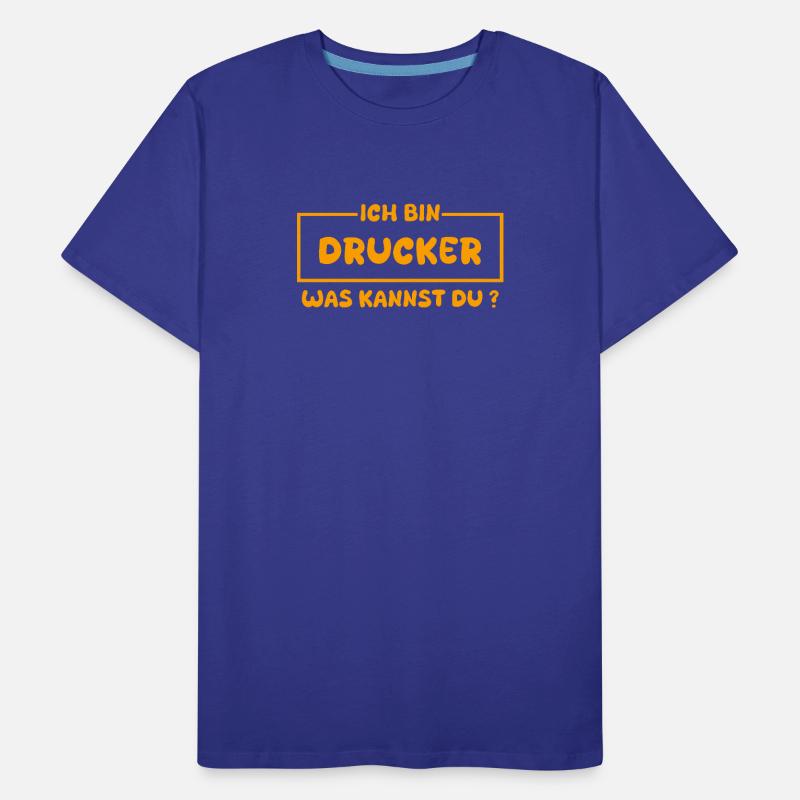 Occupation: Printer Men's Premium Organic T-Shirt