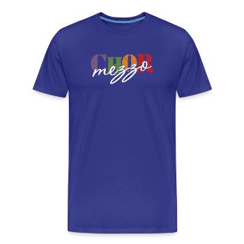 Mezzo-soprano de chœur - T-shirt bio Premium Homme - bleu roi - Devant - Damien (186cm)