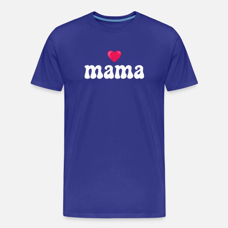 Mama Mutter - Männer Premium Bio T-Shirt - Königsblau