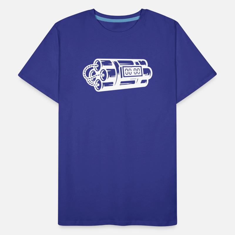 Time Bomb Explosive Dynamite Men's Premium Organic T-Shirt