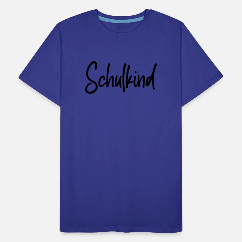 Schulkind - Einschulung Erstklässler Männer Premium Bio T-Shirt