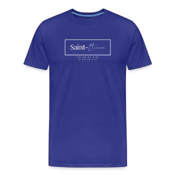 Saint-Étienne - Geschenk - Hollywood - Männer Premium Bio T-Shirt - Königsblau - Vorne - Damien (186cm)