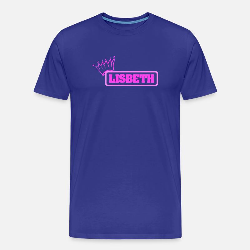Lisbeth - Männer Premium Bio T-Shirt - Königsblau