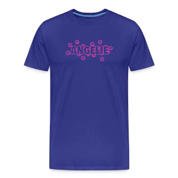 Cadeau pour Angelie - T-shirt bio Premium Homme - bleu roi - Devant - Damien (186cm)