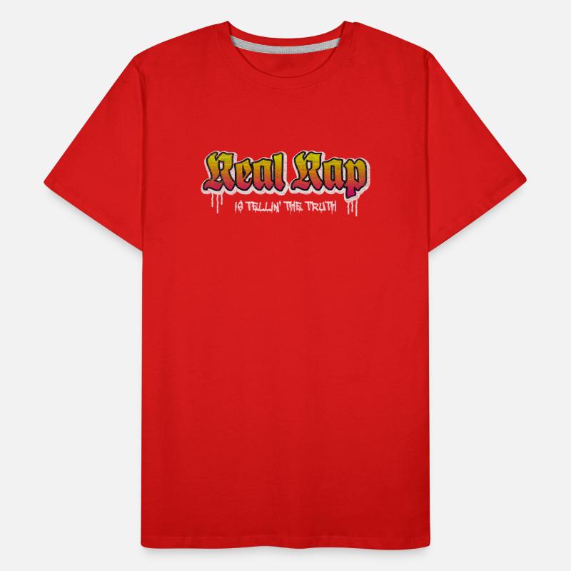 Vrai rap T-shirt bio Premium Homme