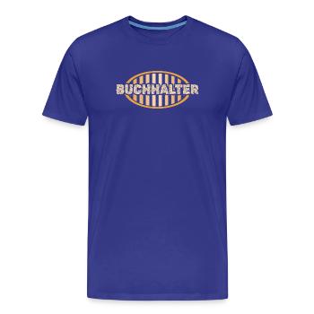 Buchhalter - Männer Premium Bio T-Shirt - Königsblau - Vorne - Damien (186cm)