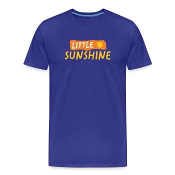 PETIT RAYON DE SOLEIL - T-shirt bio Premium Homme - bleu roi - Devant - Damien (186cm)