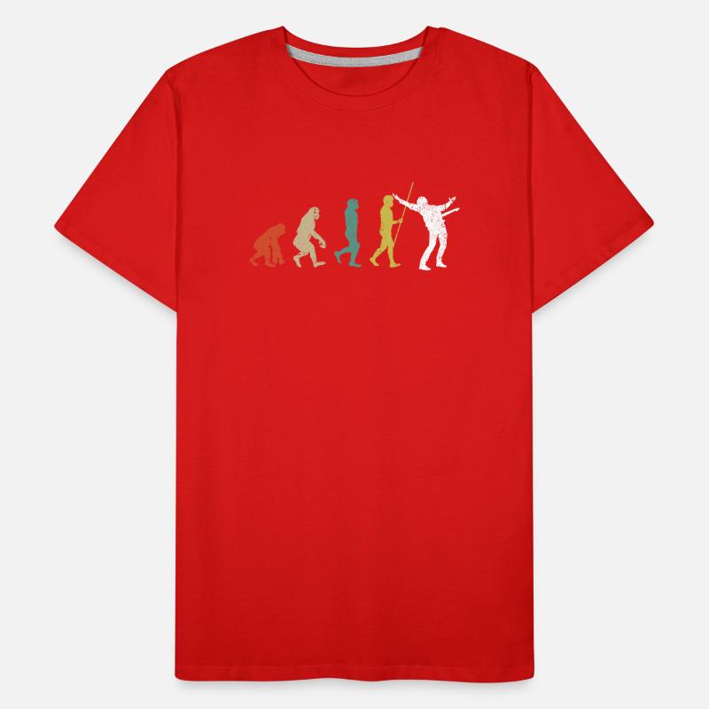 Guitariste Vintage evolution T-shirt bio Premium Homme