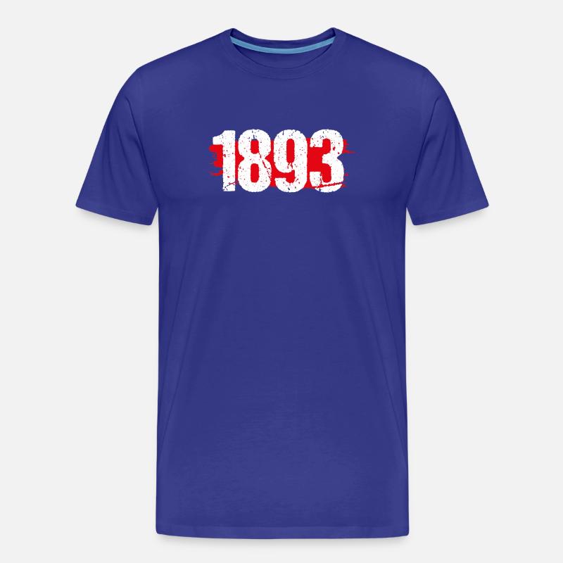 Stuttgart 1893 - Männer Premium Bio T-Shirt - Königsblau