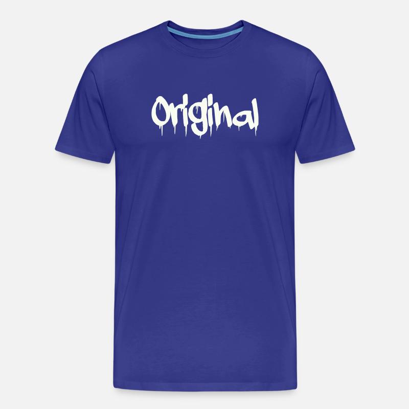 original - Männer Premium Bio T-Shirt - Königsblau