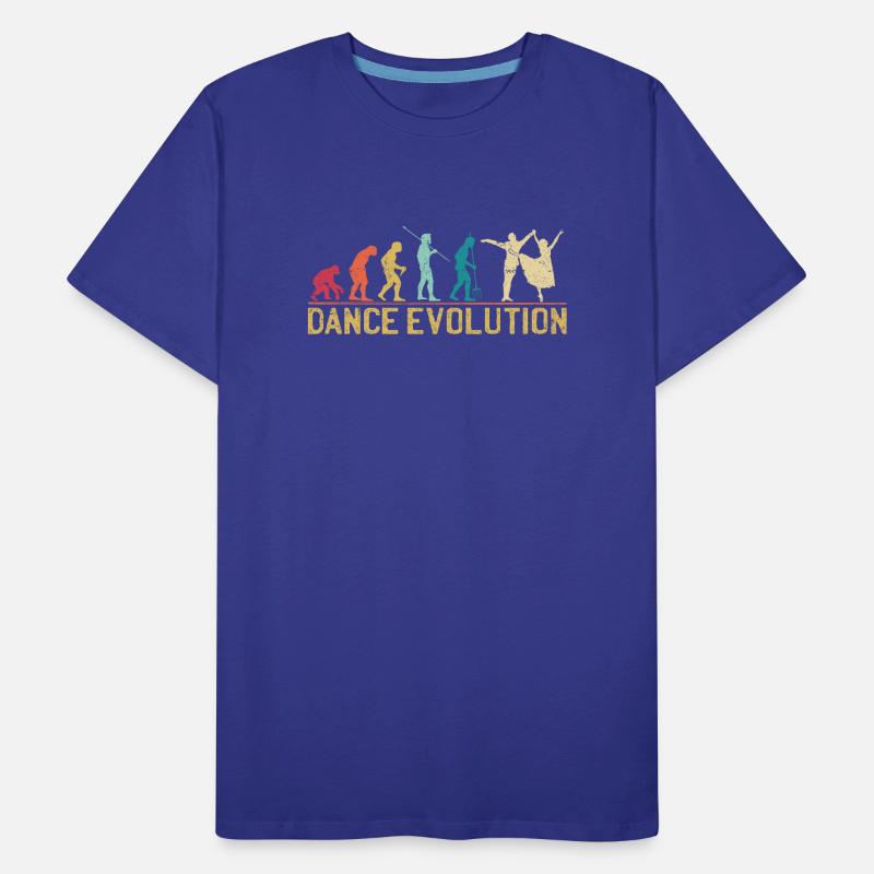 Dance Evolution Silhouette Design Men's Premium Organic T-Shirt