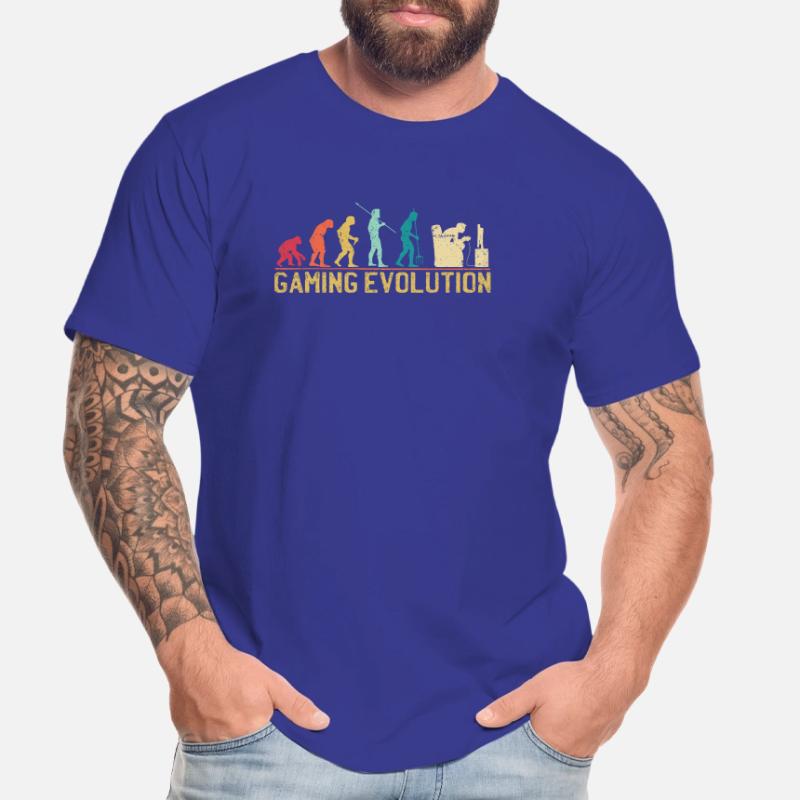 Gaming Evolution Artwork Men's Premium Organic T-Shirt