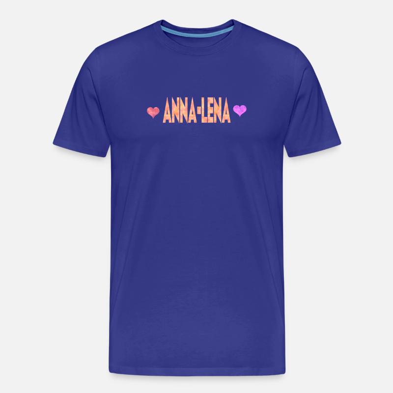 Anna-Lena - Männer Premium Bio T-Shirt - Königsblau