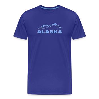 Alaska - T-shirt bio Premium Homme - bleu roi - Devant - Damien (186cm)