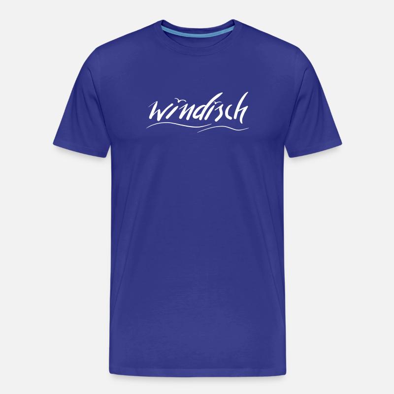 Windisch Script Design für Individualität - Männer Premium Bio T-Shirt - Königsblau