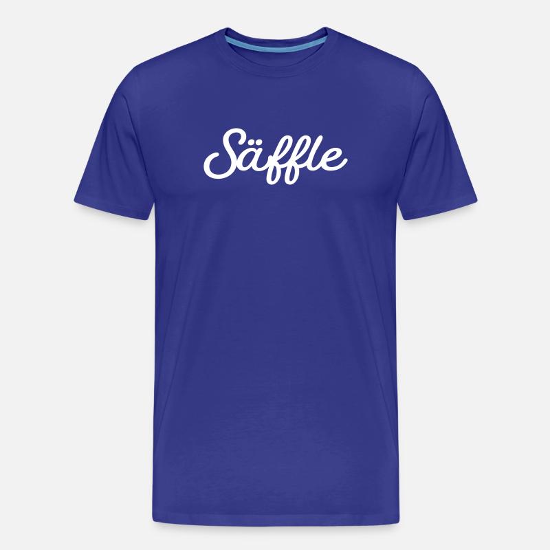 Säffle weiß - Männer Premium Bio T-Shirt - Königsblau
