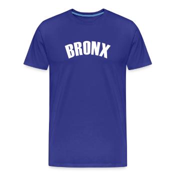 Chemise du Bronx - T-shirt bio Premium Homme - bleu roi - Devant - Damien (186cm)