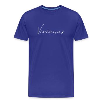 T-shirt Vivianus Name cadeau pour hommes - T-shirt bio Premium Homme - bleu roi - Devant - Damien (186cm)