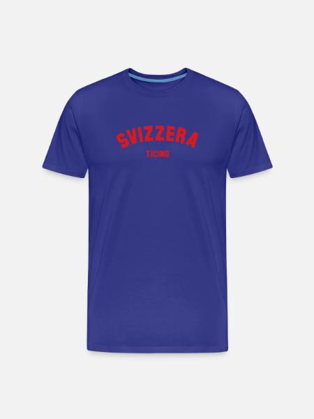 TICINO Svizzera Switzerland Schweiz - Men's Premium Organic T-Shirt - royal blue
