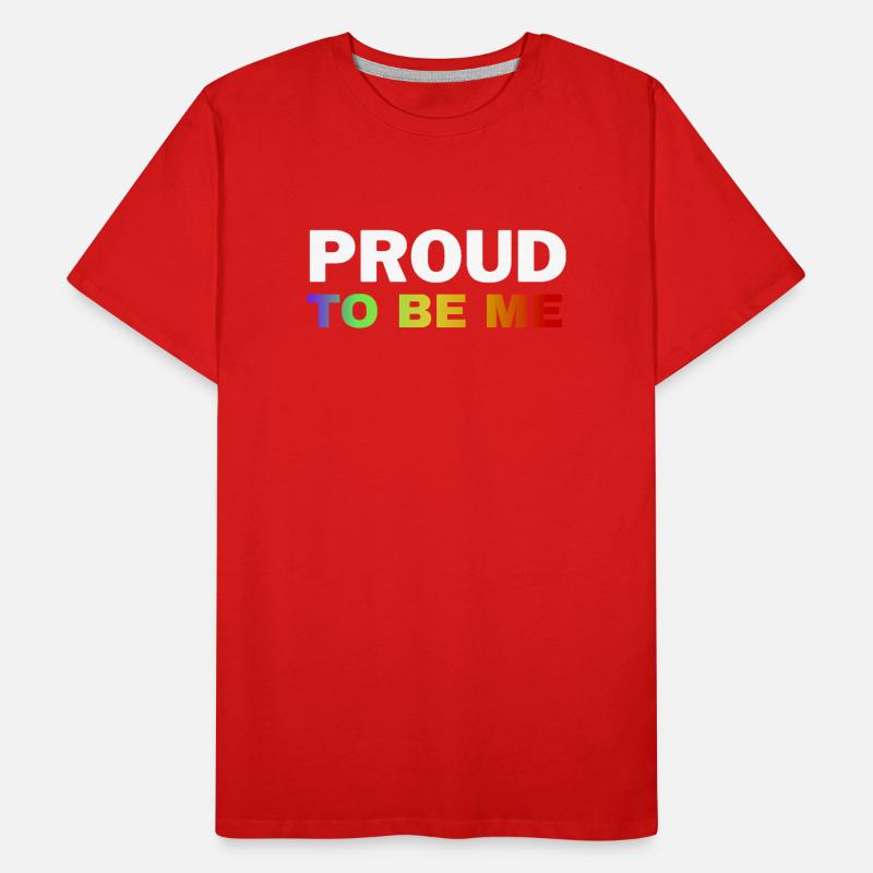 Vibrant Pride Empowerment Design Men's Premium Organic T-Shirt