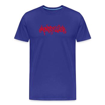 Montpellier Streetart Souvenir - Männer Premium Bio T-Shirt - Königsblau - Vorne - Damien (186cm)