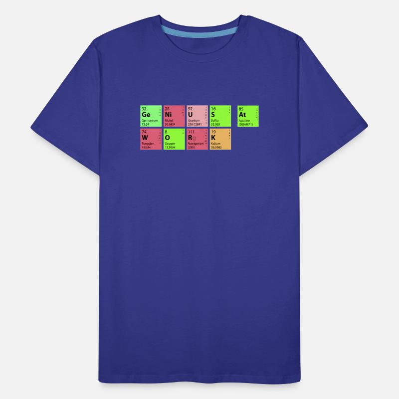 genius at work Männer Premium Bio T-Shirt