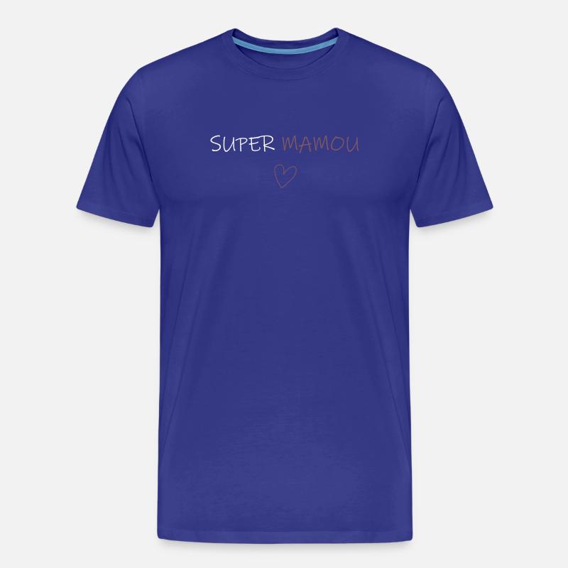 Super Mamou - Männer Premium Bio T-Shirt - Königsblau