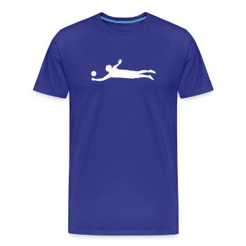 Beach-volley - T-shirt bio Premium Homme - bleu roi - Devant - Damien (186cm)