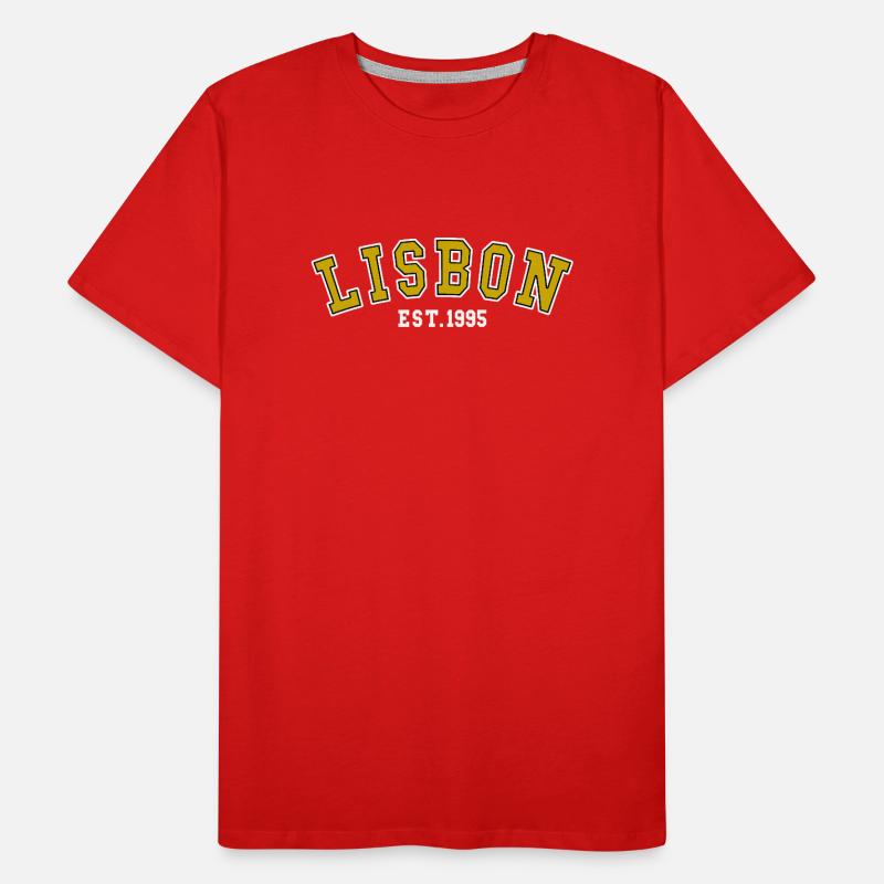 Lisbon Est. 1995 Men's Premium Organic T-Shirt