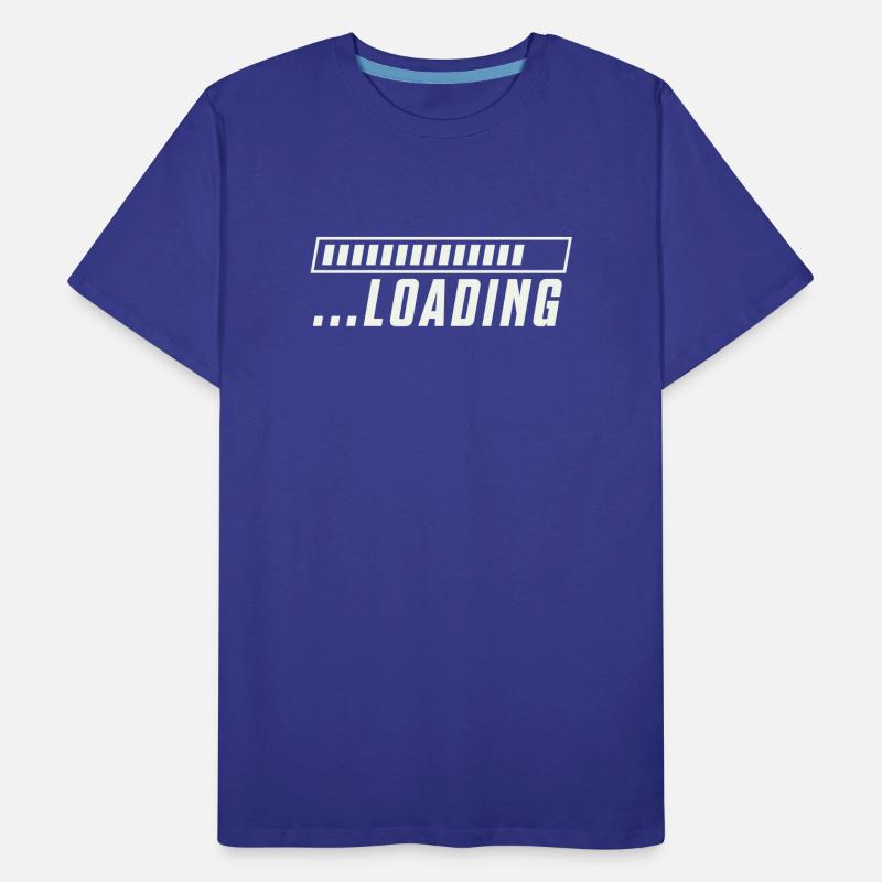 Loading Bar Loading Progress Men's Premium Organic T-Shirt
