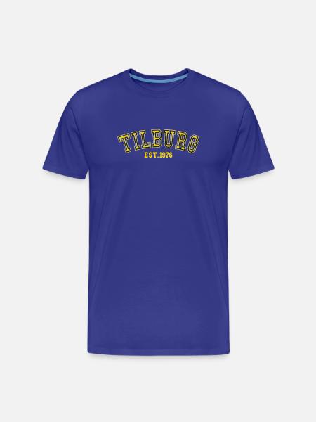 Tilburg Est. 1976 - Men's Premium Organic T-Shirt - royal blue