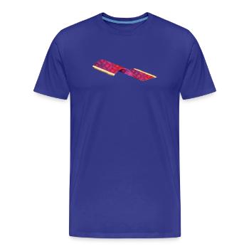 flying oriental carpet from 1001 nights - Men's Premium Organic T-Shirt - royal blue - Front - Damien (186cm)