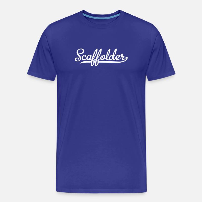 Gerüstbauer - Männer Premium Bio T-Shirt - Königsblau