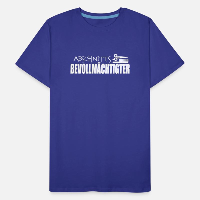 ABSCHNITTSBEVOLLMÄCHTIGTER Männer Premium Bio T-Shirt