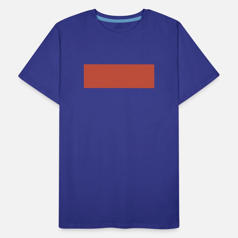 Abstract Earth Tones Pattern Men's Premium Organic T-Shirt