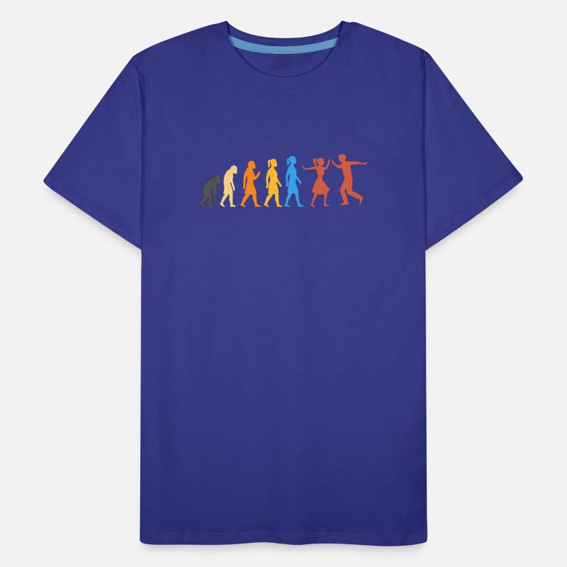 Swing Dance - The Highest Level of Evolution (2) Men's Premium Organic T-Shirt