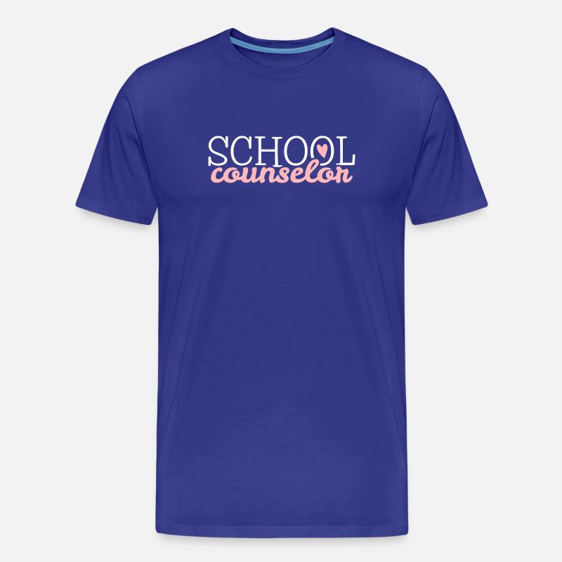 Schulberater Berufsberater - Männer Premium Bio T-Shirt - Königsblau