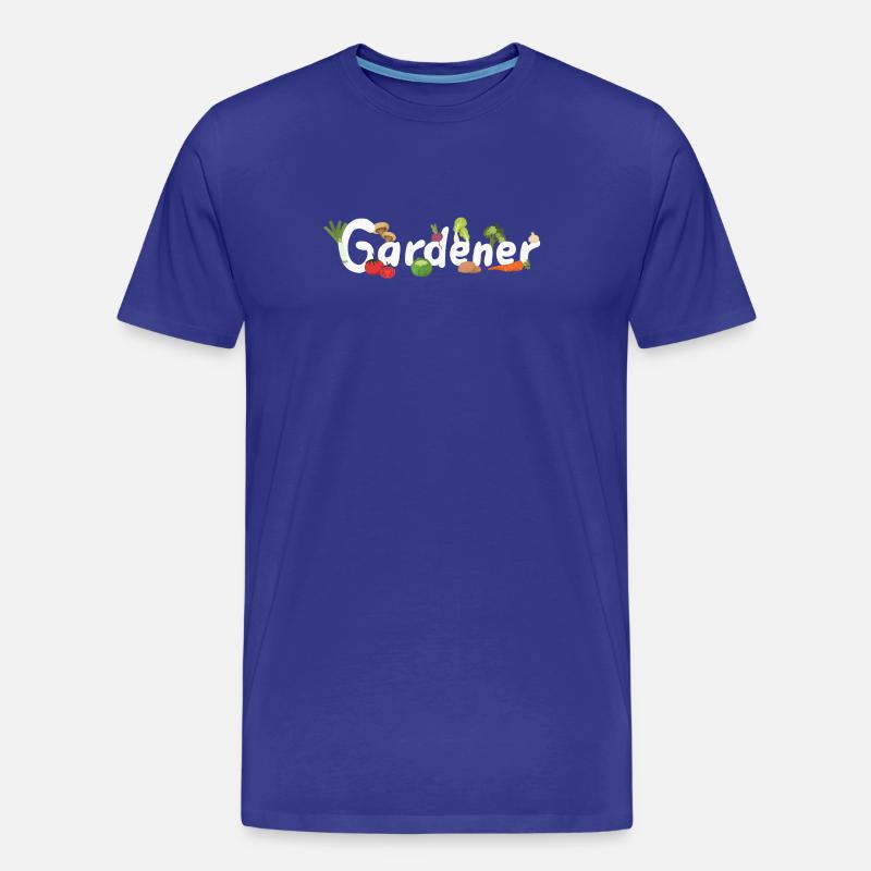 Gärtner Gärtnerin Garten - Männer Premium Bio T-Shirt - Königsblau