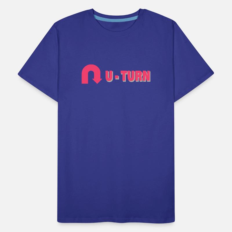 U-turn Men's Premium Organic T-Shirt