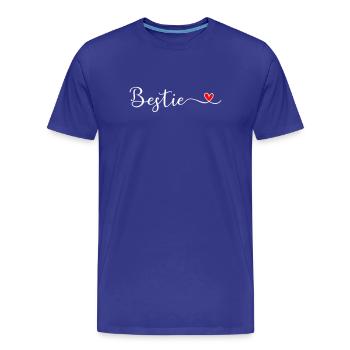 Meilleur ami - T-shirt bio Premium Homme - bleu roi - Devant - Damien (186cm)