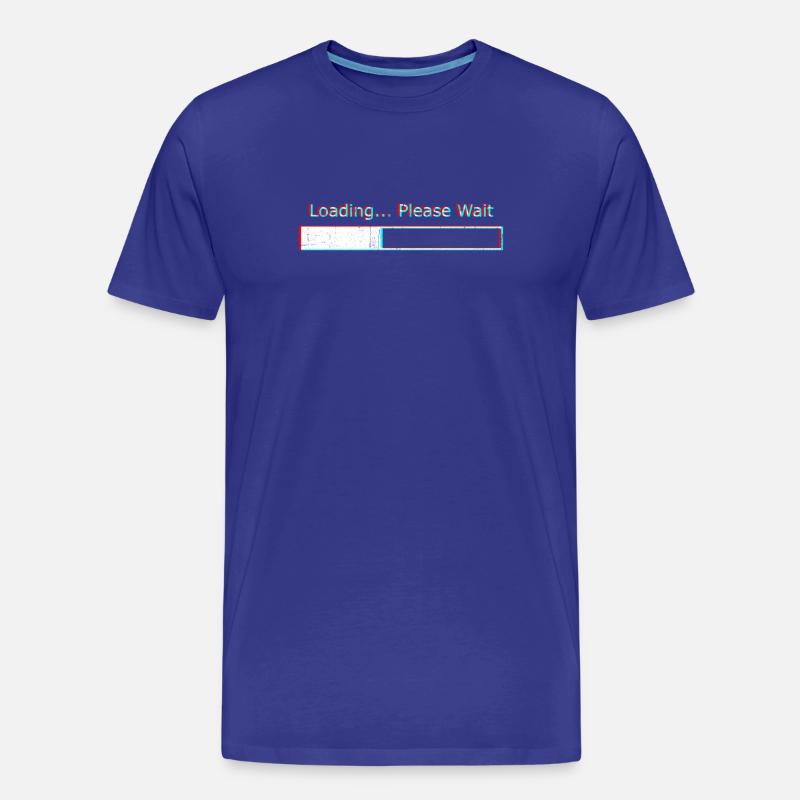 Loading Please wait - Men's Premium Organic T-Shirt - royal blue