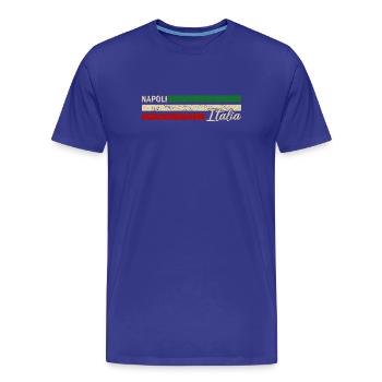 Italie - Naples - Naples - Italien - Italie - T-shirt bio Premium Homme - bleu roi - Devant - Damien (186cm)