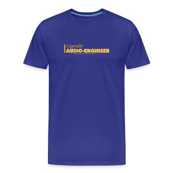 Audio-Engineer als Job - Männer Premium Bio T-Shirt - Königsblau - Vorne - Damien (186cm)