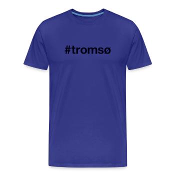 Tromsø Norge, Norvège - T-shirt bio Premium Homme - bleu roi - Devant - Damien (186cm)