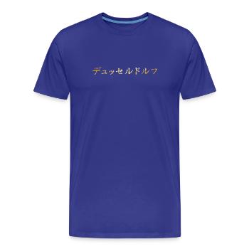 Düsseldorf Japanisch - Männer Premium Bio T-Shirt - Königsblau - Vorne - Damien (186cm)