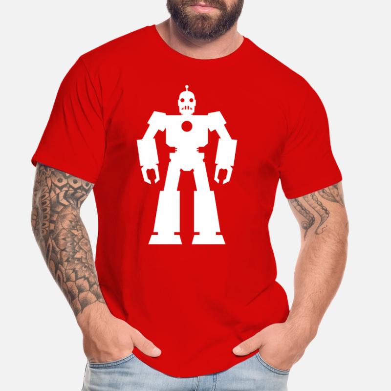 Robots – AI Technology Sci-Fi Nerd Design Men's Premium Organic T-Shirt