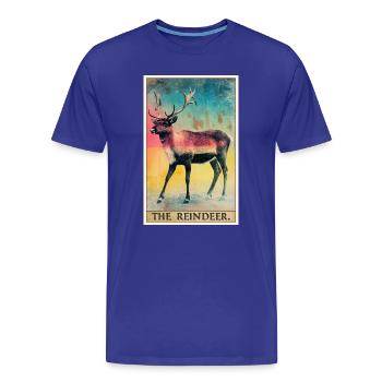 Renne Renne - T-shirt bio Premium Homme - bleu roi - Devant - Damien (186cm)