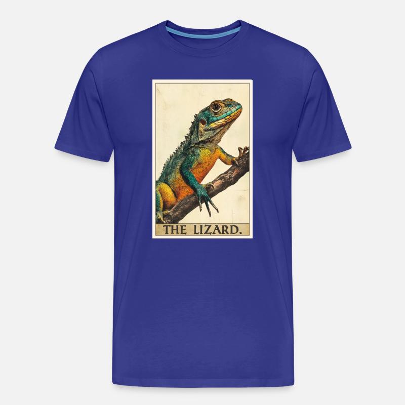 Eidechsen Eidechse - Männer Premium Bio T-Shirt - Königsblau
