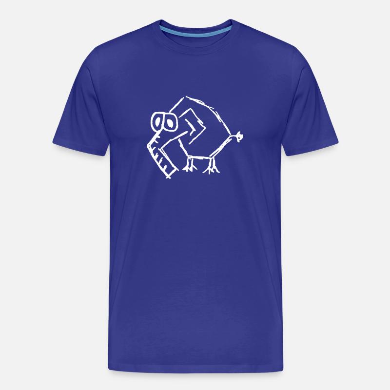 Elefant - Männer Premium Bio T-Shirt - Königsblau